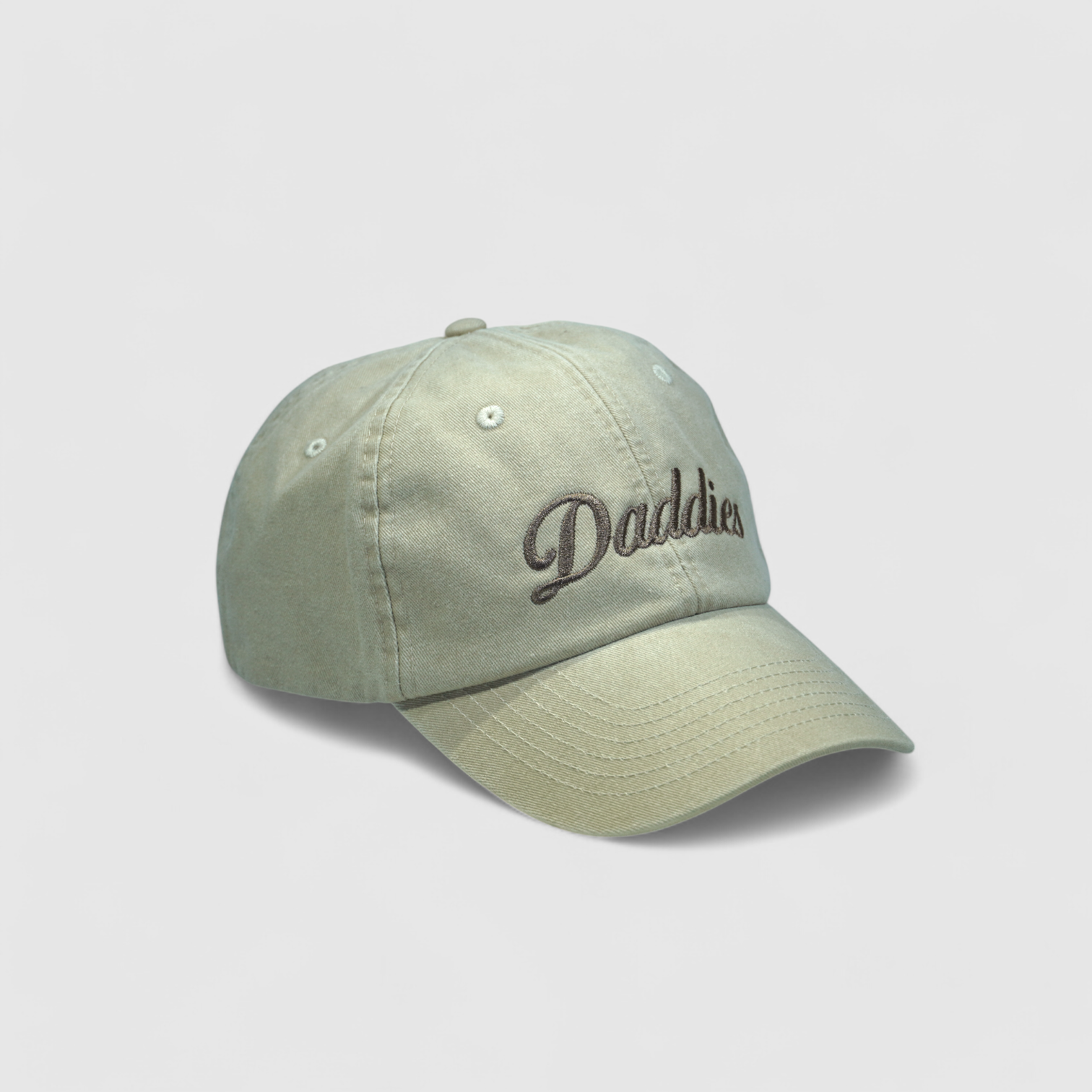 Men's Baseball Cap "I Am Unwell" Embroidered Dad Hat – Washed Cotton, Adjustable, Beige